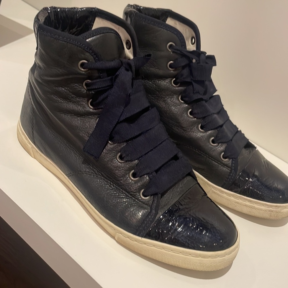 Lanvin high top sneakers size 38